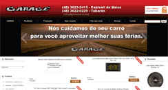 Desktop Screenshot of garageaudiocar.com.br
